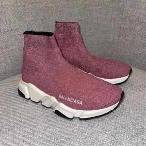 BALENCIAGA Bicolor Speed Sneakers